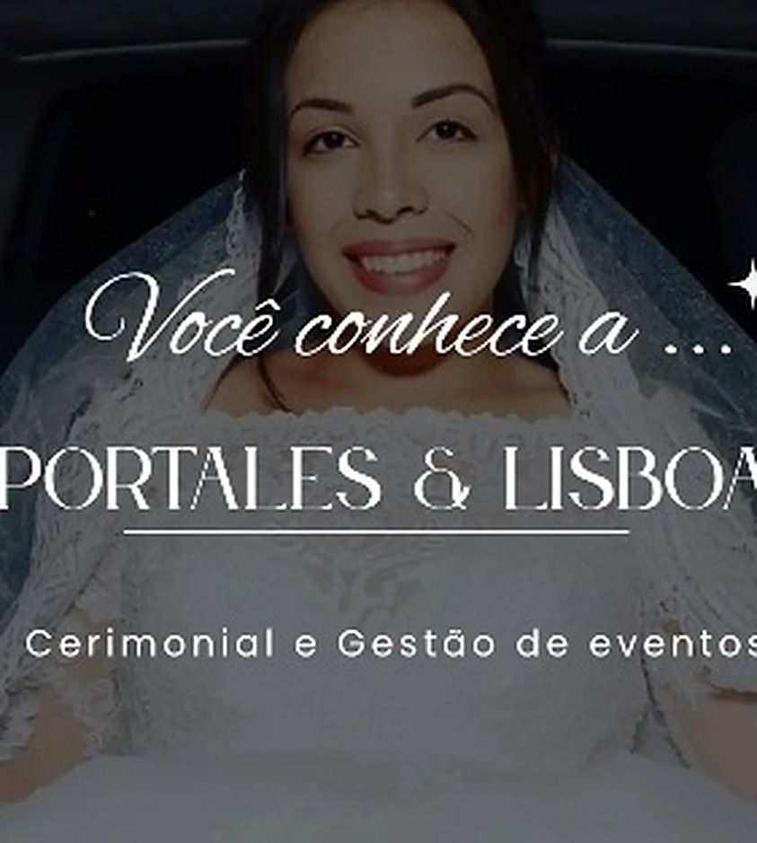 Noiva sorrindo em ensaio do cerimonial Portales & Lisboa